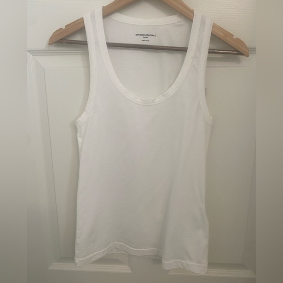 OFFICINE GENERALE Tatia Cotton Tank Top - Picture 2 of 7